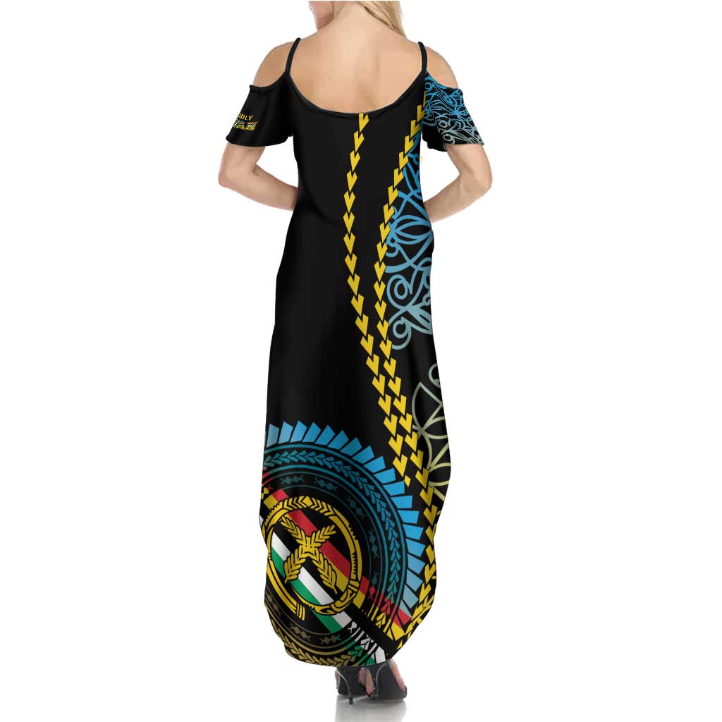 Proudly Ni-Van Sandroing Inspired Summer Maxi Dress Torba Classic Style LT7 - Polynesian Pride