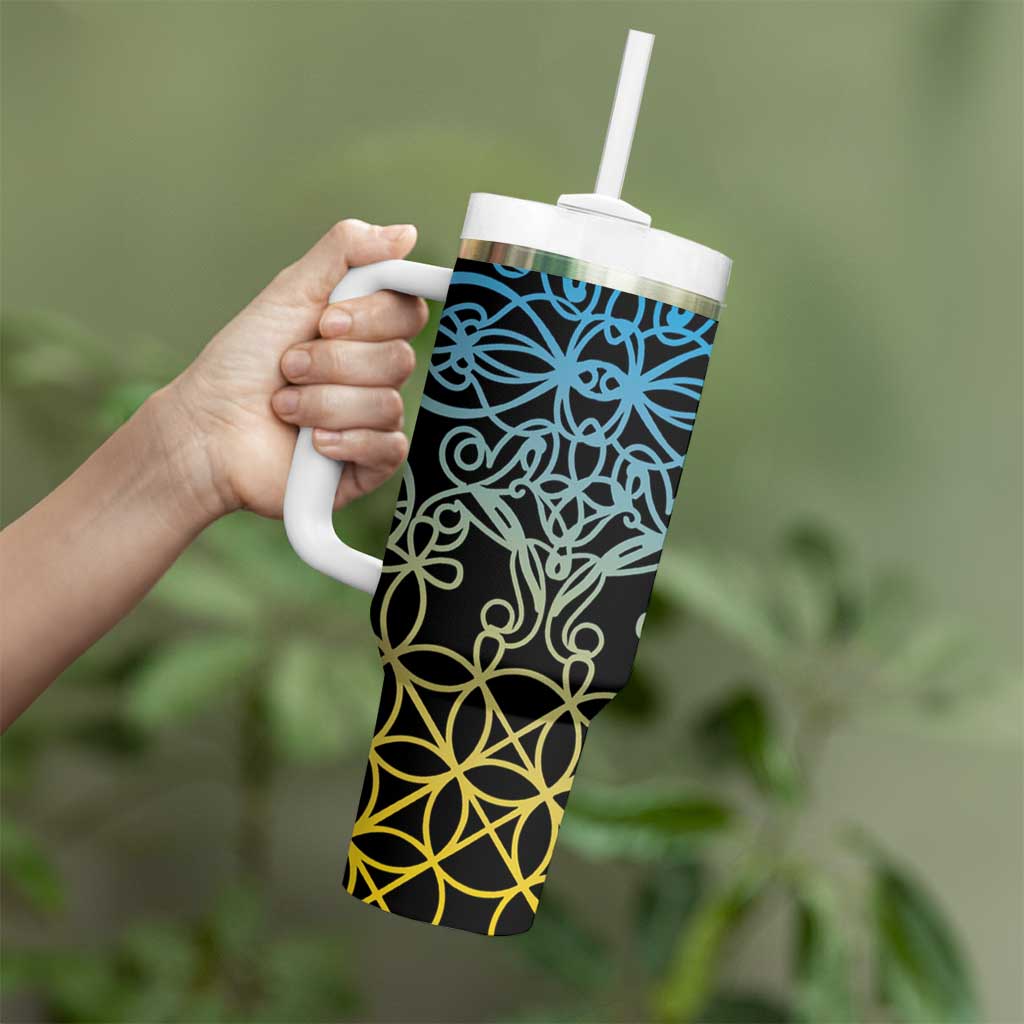 Proudly Ni-Van Sandroing Inspired Tumbler With Handle Torba Classic Style LT7 - Polynesian Pride