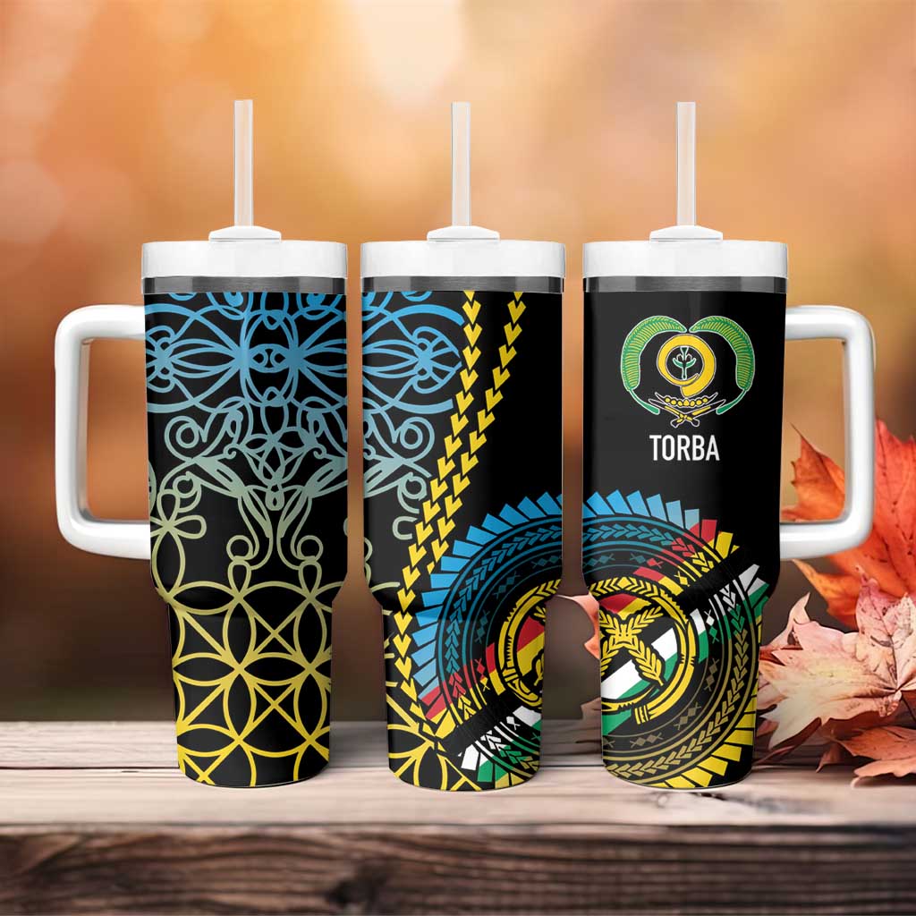 Proudly Ni-Van Sandroing Inspired Tumbler With Handle Torba Classic Style LT7 - Polynesian Pride