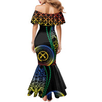 Proudly Ni-Van Sandroing Inspired Mermaid Dress Tafea Classic Style LT7 - Polynesian Pride