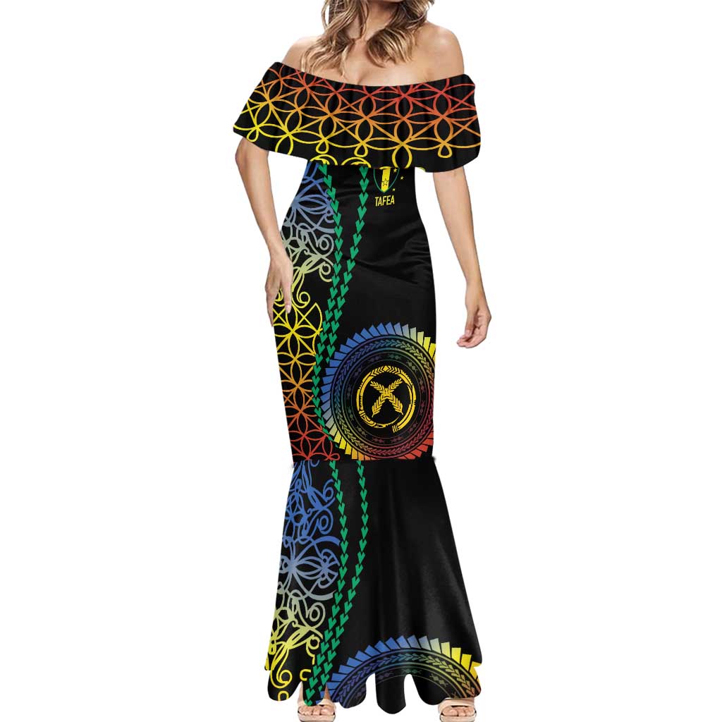 Proudly Ni-Van Sandroing Inspired Mermaid Dress Tafea Classic Style LT7 - Polynesian Pride