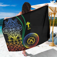 Proudly Ni-Van Sandroing Inspired Sarong Tafea Classic Style LT7 One Size 44 x 66 inches Colorful - Polynesian Pride