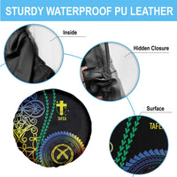 Proudly Ni-Van Sandroing Inspired Spare Tire Cover Tafea Classic Style LT7 - Polynesian Pride