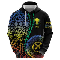 Proudly Ni-Van Sandroing Inspired Zip Hoodie Tafea Classic Style LT7 - Polynesian Pride