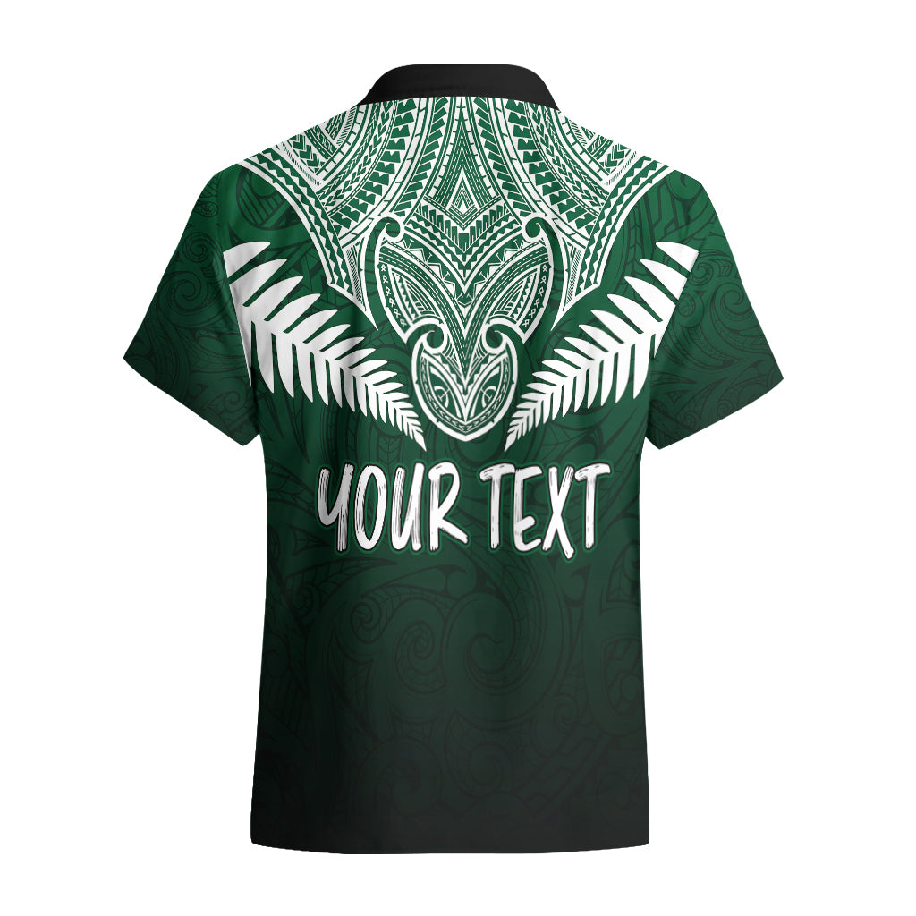 Personalised New Zealand Hawaiian Shirt Hei Matau Mix Silver Fern Basic LT7 - Polynesian Pride