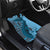 Bula Fiji Car Mats Shark Tail Turquoise Masi Tapa