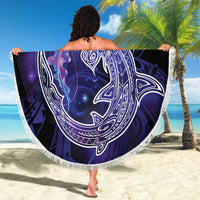 Polynesian Aumakua Beach Blanket Jellyfish with Shark LT7 - Polynesian Pride