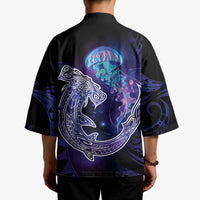 Polynesian Aumakua Kimono Jellyfish with Shark LT7 - Polynesian Pride