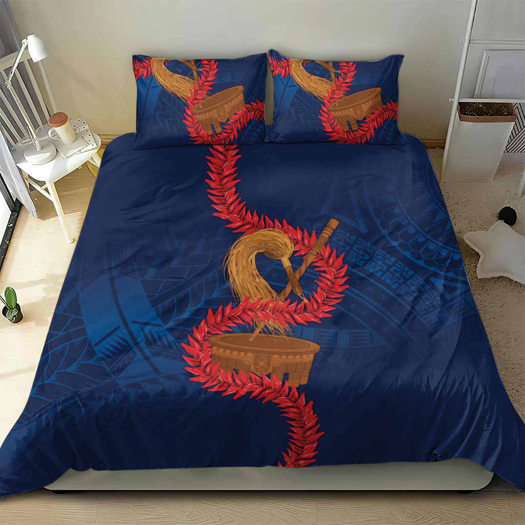 Talofa Samoa Tanoa Fue Mix Ulafala Bedding Set LT7 - Polynesian Pride