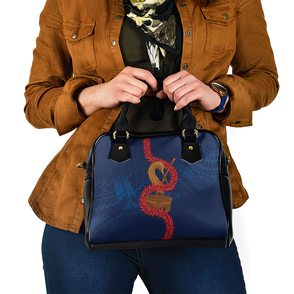 Talofa Samoa Tanoa Fue Mix Ulafala Shoulder Handbag LT7 - Polynesian Pride