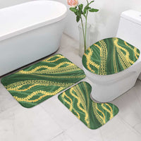 Polynesian Puakeniken Pikake Twisted Lei Bathroom Set Emerald LT7 - Polynesian Pride