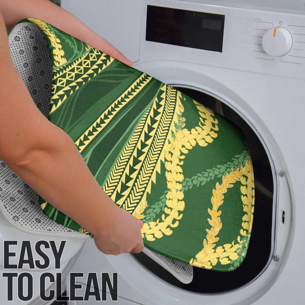 Polynesian Puakeniken Pikake Twisted Lei Bathroom Set Emerald LT7 - Polynesian Pride