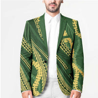 Polynesian Puakeniken Pikake Twisted Lei Blazer Emerald LT7 - Polynesian Pride