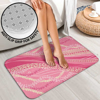 Polynesian Puakeniken Pikake Twisted Lei Bathroom Set Rose Pink LT7 - Polynesian Pride