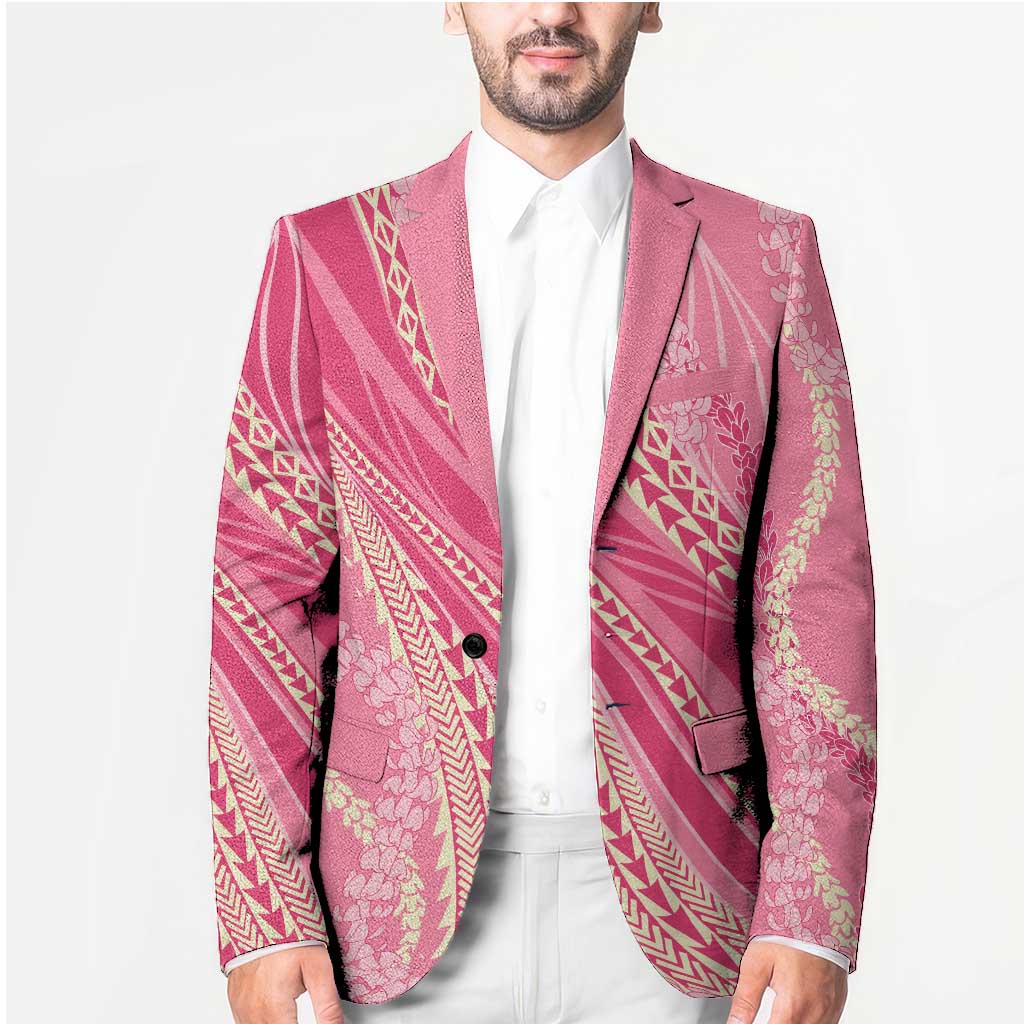 Polynesian Puakeniken Pikake Twisted Lei Blazer Rose Pink LT7 - Polynesian Pride