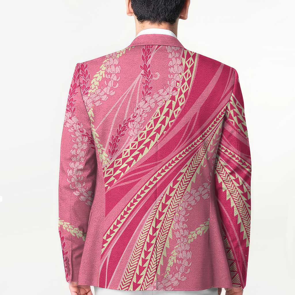 Polynesian Puakeniken Pikake Twisted Lei Blazer Rose Pink LT7 - Polynesian Pride