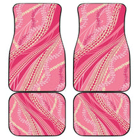 Polynesian Puakeniken Pikake Twisted Lei Car Mats Rose Pink LT7 - Polynesian Pride