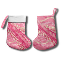 Polynesian Puakeniken Pikake Twisted Lei Christmas Stocking Rose Pink LT7 - Polynesian Pride