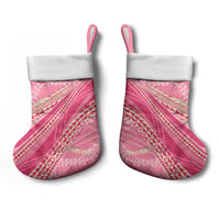 Polynesian Puakeniken Pikake Twisted Lei Christmas Stocking Rose Pink LT7 - Polynesian Pride