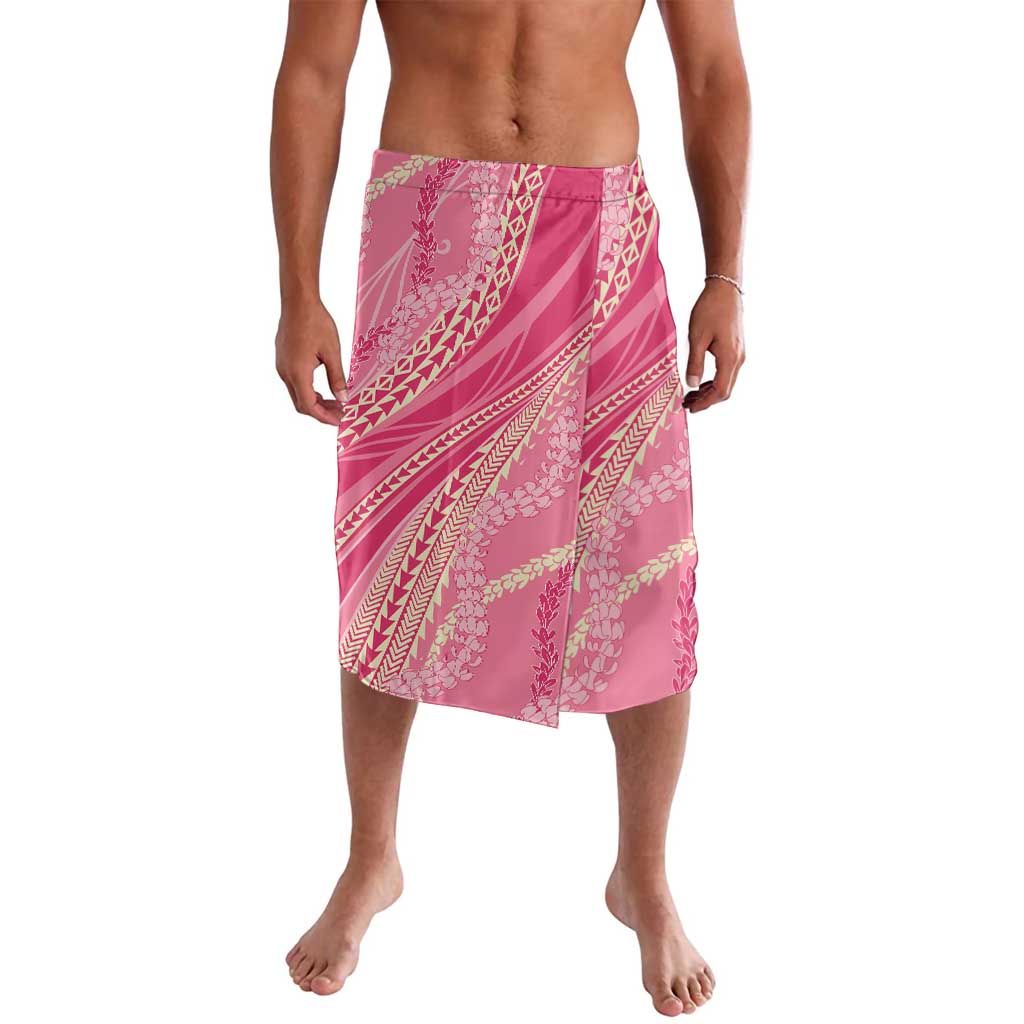 Polynesian Puakeniken Pikake Twisted Lei Lavalava Rose Pink LT7 Rose Pink - Polynesian Pride