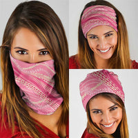 Polynesian Puakeniken Pikake Twisted Lei Neck Gaiter Rose Pink LT7 - Polynesian Pride