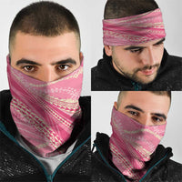 Polynesian Puakeniken Pikake Twisted Lei Neck Gaiter Rose Pink LT7 - Polynesian Pride