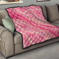 Polynesian Puakeniken Pikake Twisted Lei Quilt Rose Pink LT7 - Polynesian Pride