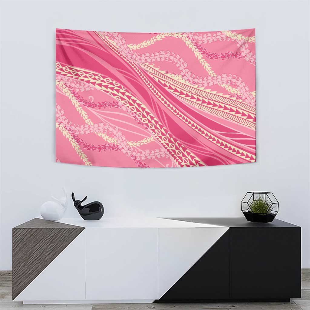 Polynesian Puakeniken Pikake Twisted Lei Tapestry Rose Pink LT7 - Polynesian Pride