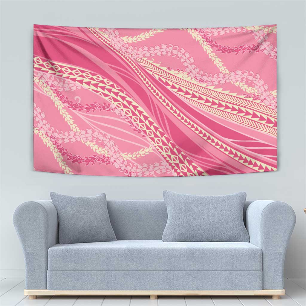 Polynesian Puakeniken Pikake Twisted Lei Tapestry Rose Pink LT7 - Polynesian Pride