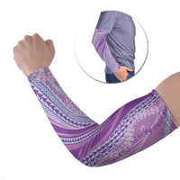 Polynesian Puakeniken Pikake Twisted Lei Arm Sleeves Amethys LT7 Set of 2 Amethys - Polynesian Pride