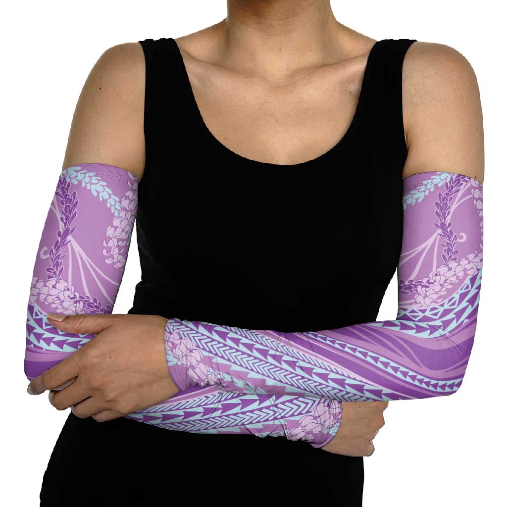 Polynesian Puakeniken Pikake Twisted Lei Arm Sleeves Amethys LT7 - Polynesian Pride