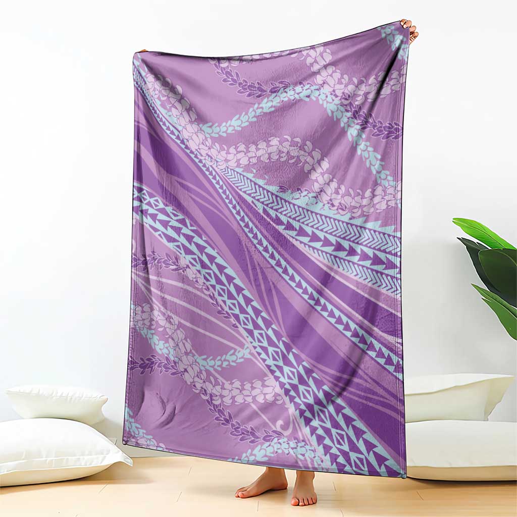 Polynesian Puakeniken Pikake Twisted Lei Blanket Amethys LT7 - Polynesian Pride