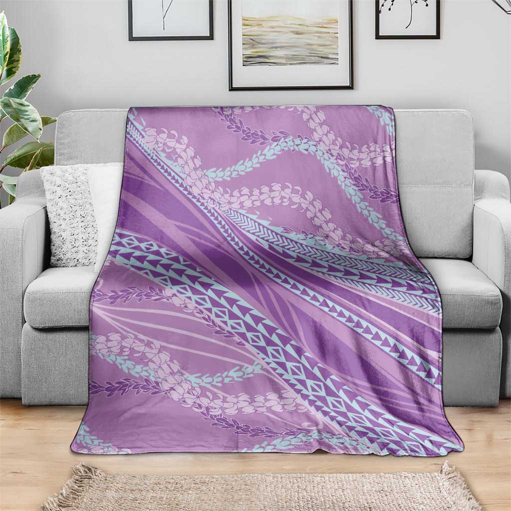 Polynesian Puakeniken Pikake Twisted Lei Blanket Amethys LT7 - Polynesian Pride