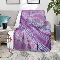Polynesian Puakeniken Pikake Twisted Lei Blanket Amethys LT7 - Polynesian Pride