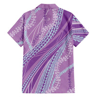 Polynesian Puakeniken Pikake Twisted Lei Hawaiian Shirt Amethys LT7 - Polynesian Pride