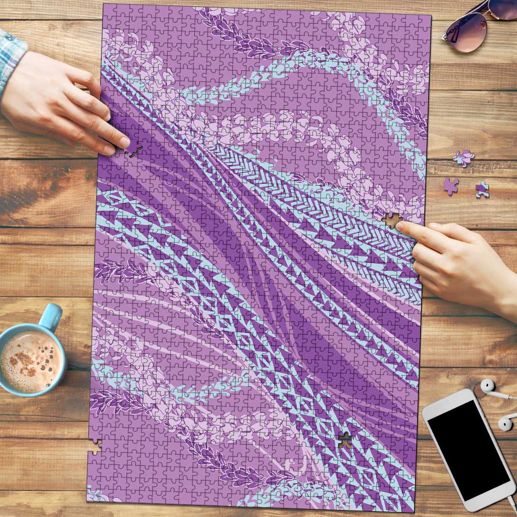 Polynesian Puakeniken Pikake Twisted Lei Puzzle Amethys LT7 Amethys - Polynesian Pride