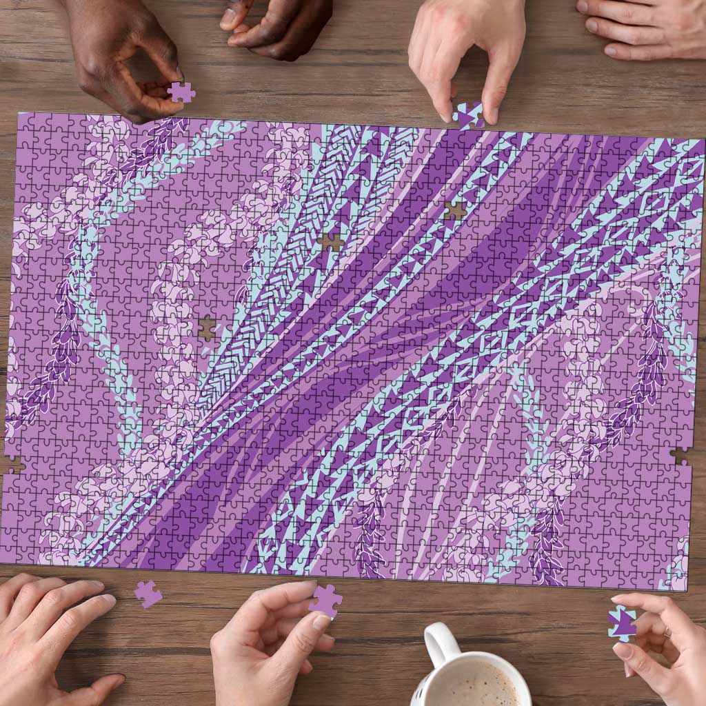 Polynesian Puakeniken Pikake Twisted Lei Puzzle Amethys LT7 - Polynesian Pride
