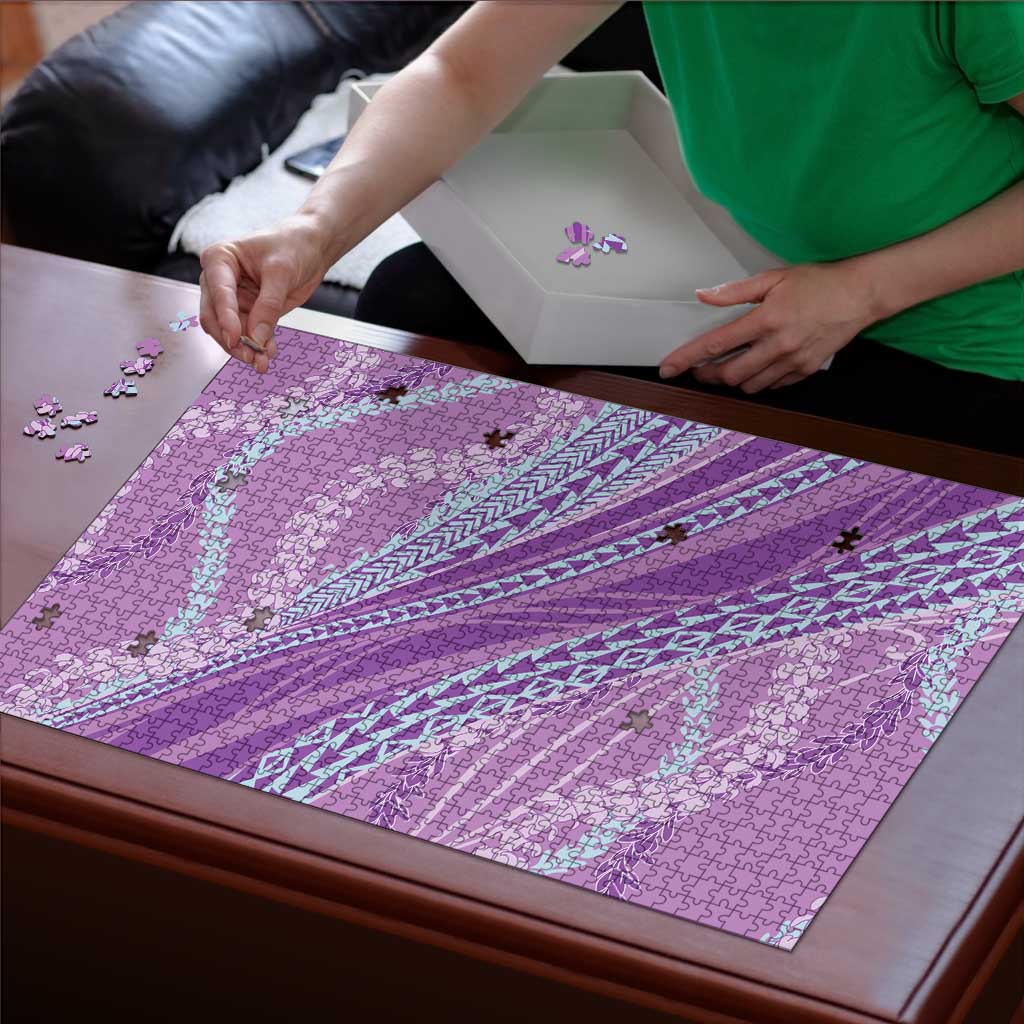 Polynesian Puakeniken Pikake Twisted Lei Puzzle Amethys LT7 - Polynesian Pride