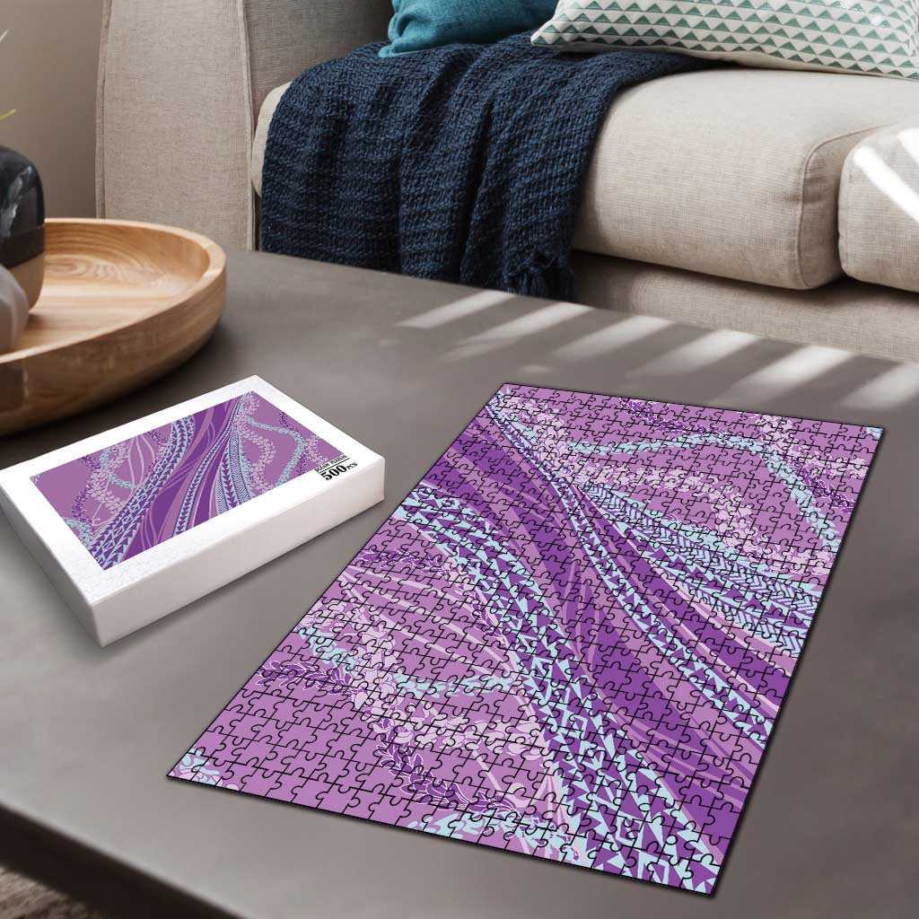 Polynesian Puakeniken Pikake Twisted Lei Puzzle Amethys LT7 - Polynesian Pride