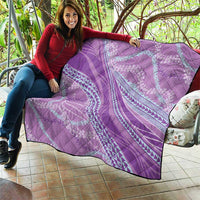 Polynesian Puakeniken Pikake Twisted Lei Quilt Amethys LT7 - Polynesian Pride