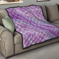 Polynesian Puakeniken Pikake Twisted Lei Quilt Amethys LT7 - Polynesian Pride