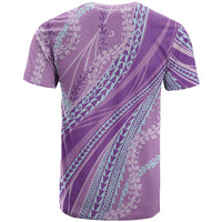 Polynesian Puakeniken Pikake Twisted Lei T Shirt Amethys LT7 - Polynesian Pride