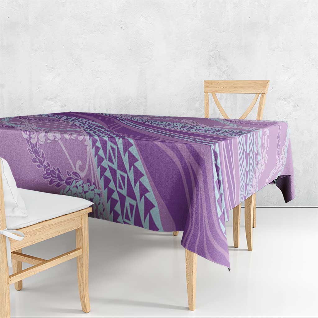 Polynesian Puakeniken Pikake Twisted Lei Tablecloth Amethys LT7 - Polynesian Pride