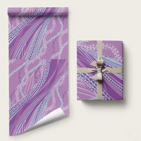 Polynesian Puakeniken Pikake Twisted Lei Wrapping Paper Amethys LT7 58" × 23" Amethys - Polynesian Pride