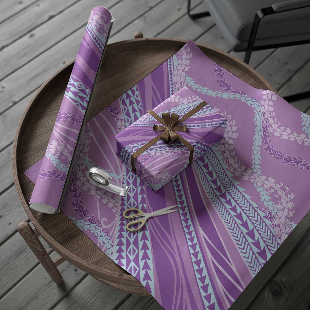 Polynesian Puakeniken Pikake Twisted Lei Wrapping Paper Amethys LT7 - Polynesian Pride