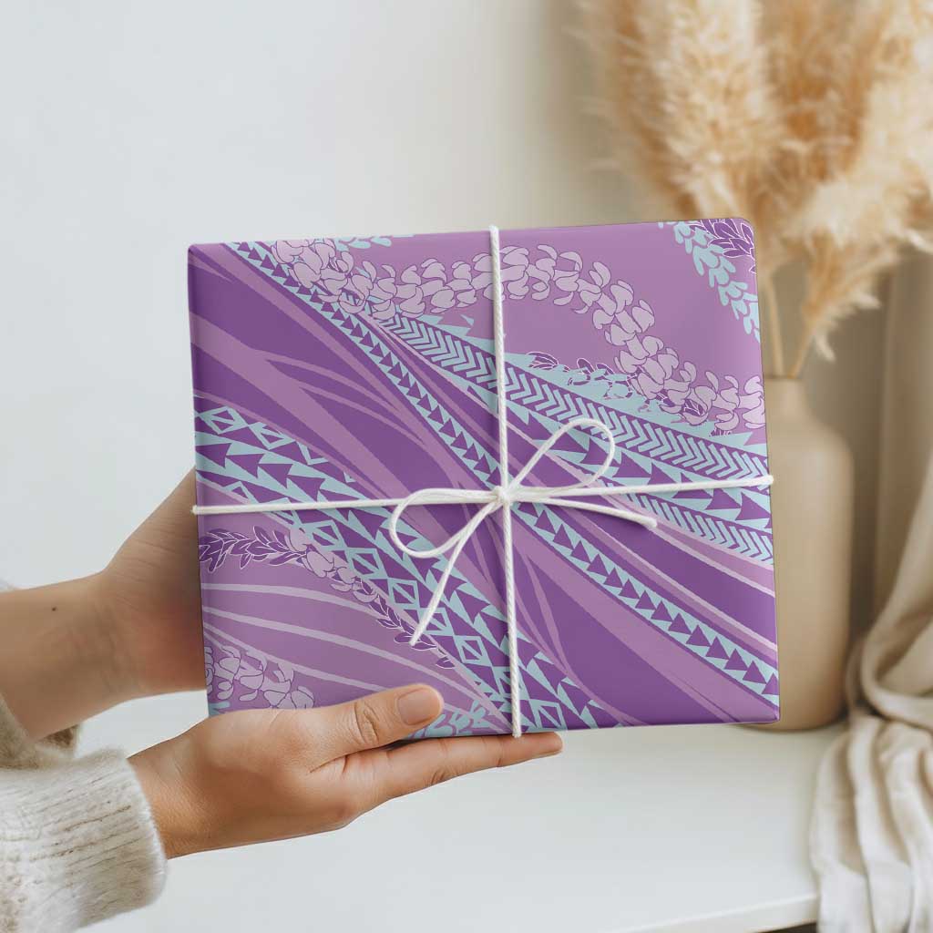 Polynesian Puakeniken Pikake Twisted Lei Wrapping Paper Amethys LT7 - Polynesian Pride