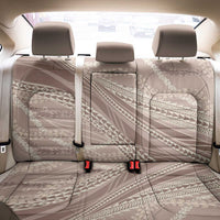 Polynesian Puakeniken Pikake Twisted Lei Back Car Seat Cover Beige LT7 - Polynesian Pride