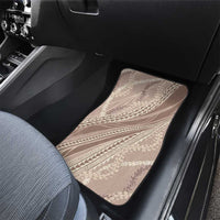 Polynesian Puakeniken Pikake Twisted Lei Car Mats Beige LT7 - Polynesian Pride