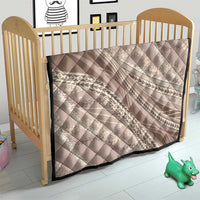 Polynesian Puakeniken Pikake Twisted Lei Quilt Beige LT7 - Polynesian Pride
