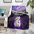 Personalised New Zealand Maori Blanket Manaia Paua Shell Purple LT7 - Polynesian Pride